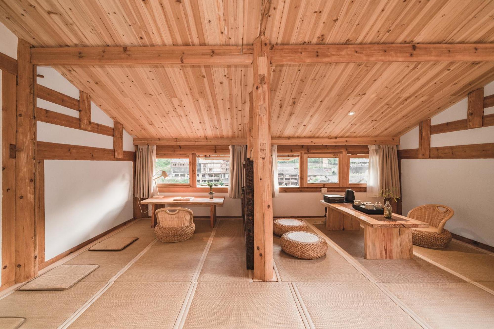 肇兴溪舍山堂 Creekside Inn 黎平 エクステリア 写真